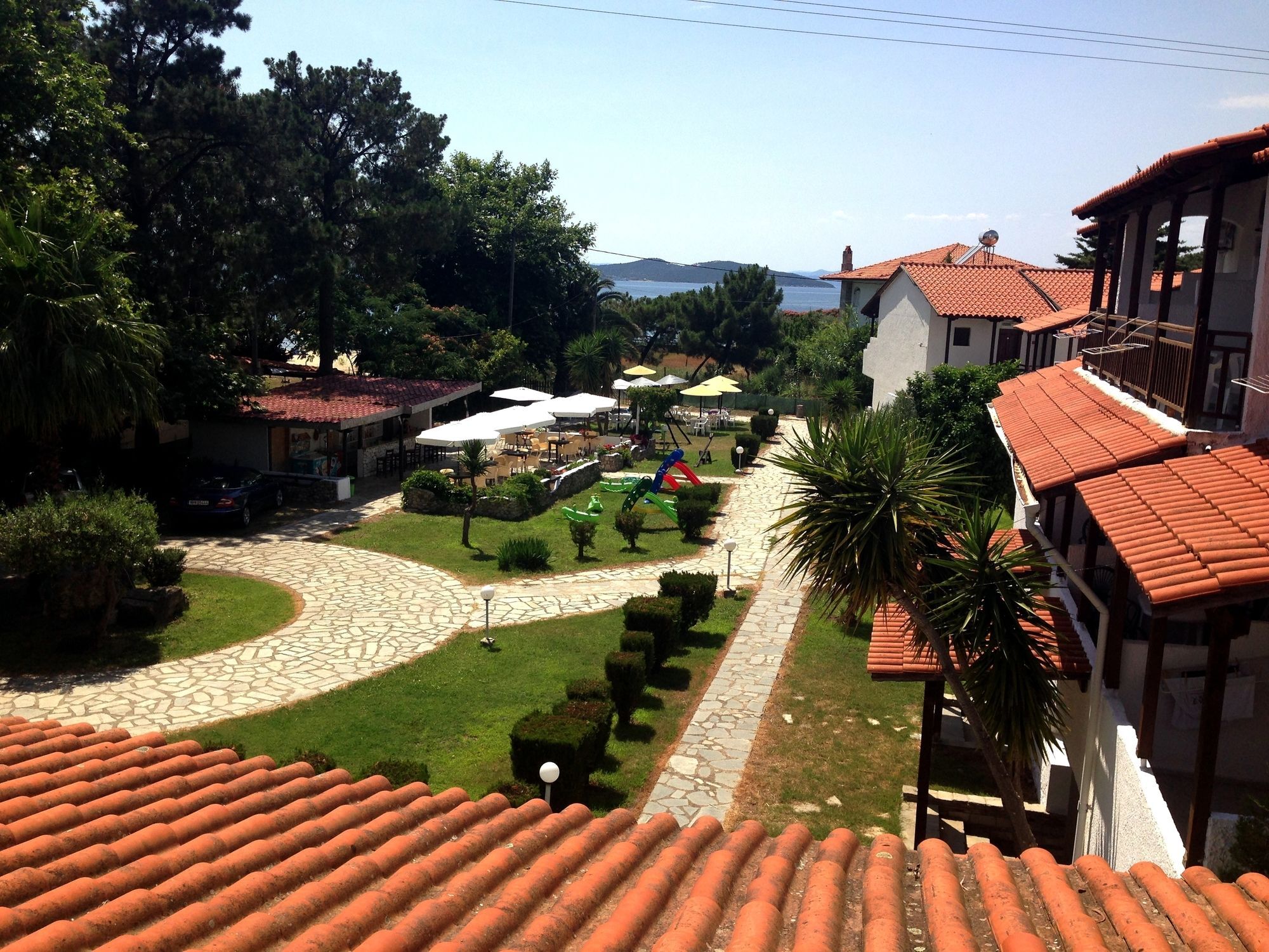 Hotel Kari Ouranoupoli Buitenkant foto